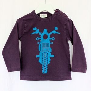 Mini Boden | Long Sleeve Motorbike Tee | 1.5-2